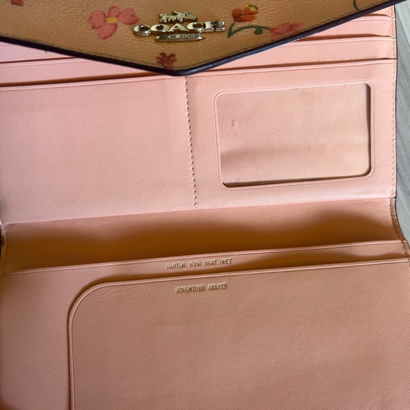 Coach Pink Floral Clutch - Picture 3 of 8